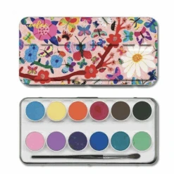 Eeboo BUTTERFLIES 12 WATERCOLORS