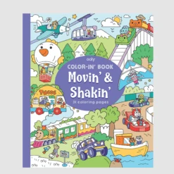Ooly MOVIN' AND SHAKIN' COLOR-IN BOOK